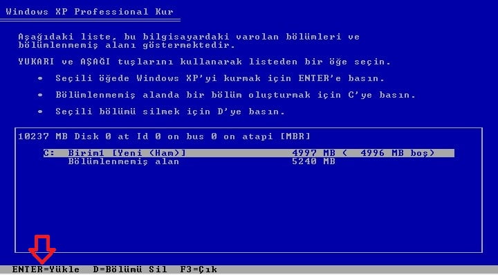 - Windows XP Temiz Kurulum Nasıl Yapılır? (Resimli Anlatım)