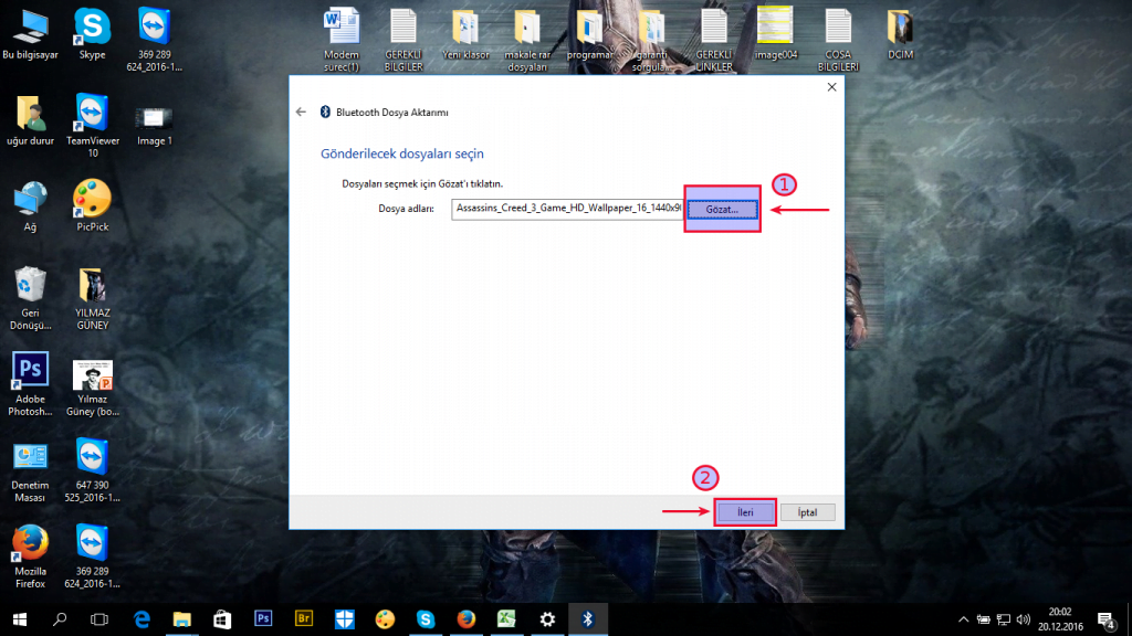 BİLGİSAYARDAN BLUETOOTH İLE TELEFONLARA VERİ AKTARMA (RESİMLİ ANLATIM) 88 - BİLGİSAYARDAN BLUETOOTH İLE TELEFONLARA VERİ AKTARMA (RESİMLİ ANLATIM)