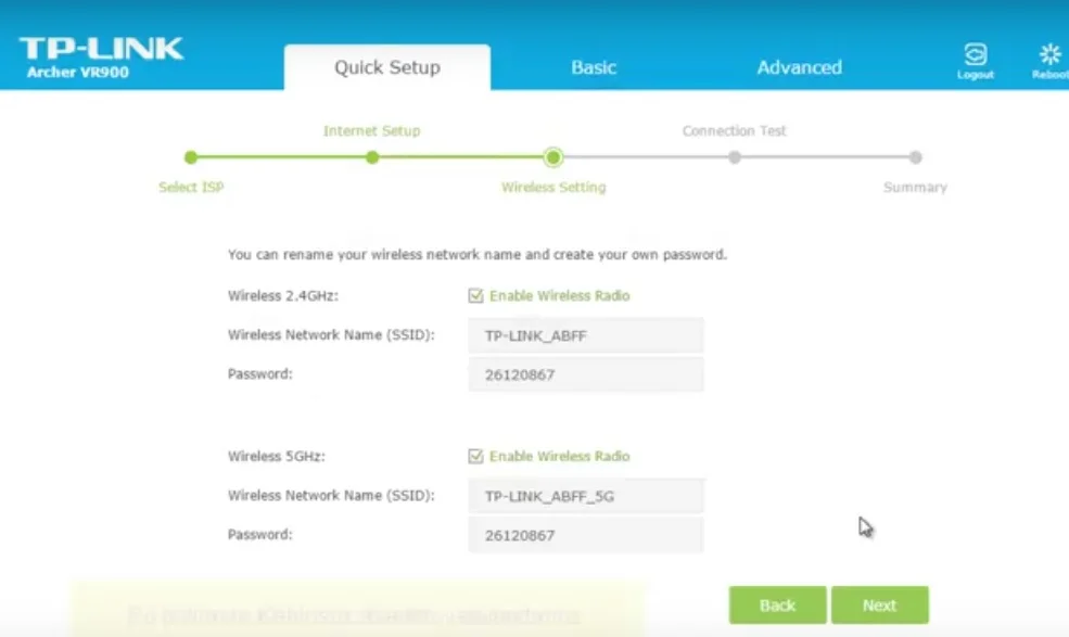 8 2 - TP-Link Archer VR900 Modem Kurulumu ve Kablosuz Ayarlar (Resimli Anlatım)