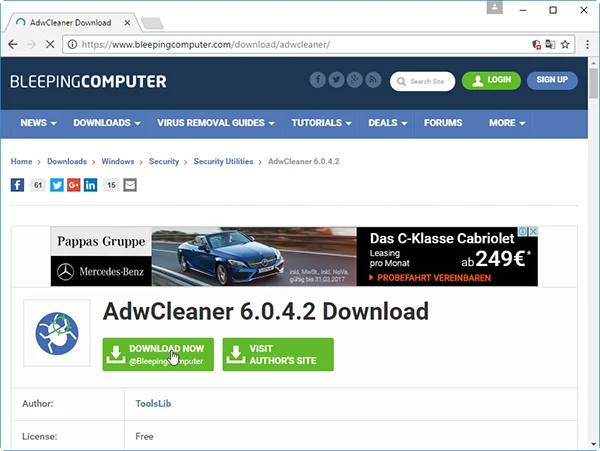 AdwCleaner Virus Temizleme 04 - AdwCleaner Virüs Temizleme
