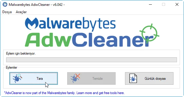 AdwCleaner Virus Temizleme 09 - AdwCleaner Virüs Temizleme