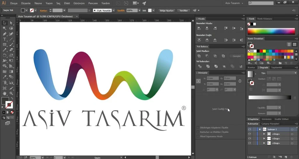 Ekran Görüntüsü1 - Illustrator CC Doğrudan Seçim Aracı Nedir ve Nasıl Kullanılır? (Resimli Anlatım)