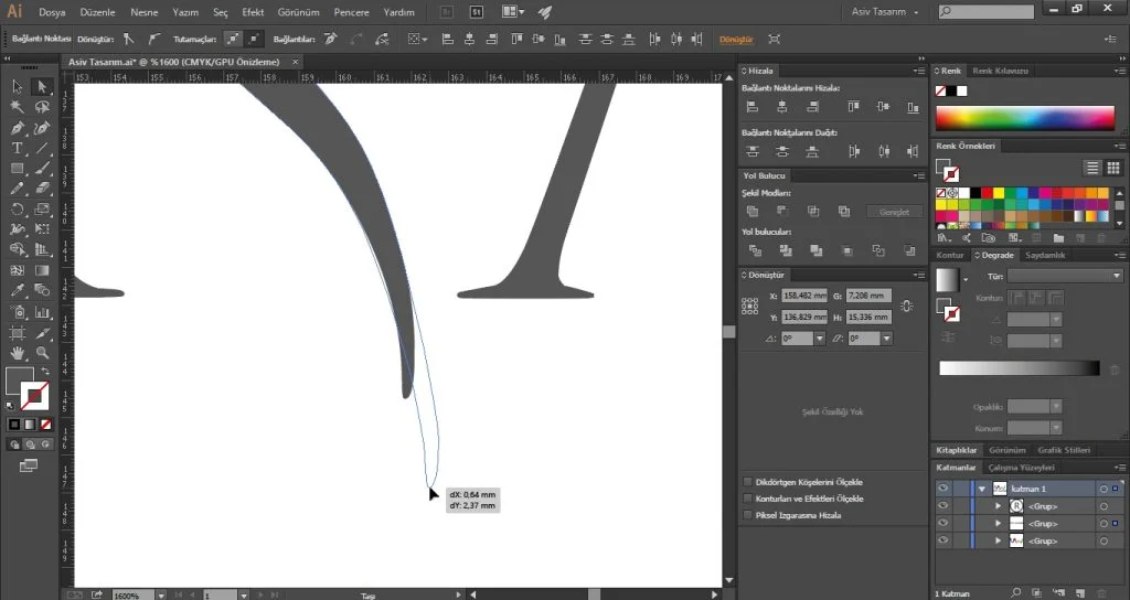Ekran Görüntüsü4 - Illustrator CC Doğrudan Seçim Aracı Nedir ve Nasıl Kullanılır? (Resimli Anlatım)