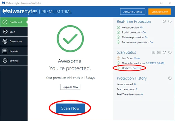 Malwarebytes Nasil Kullanilir 18 - Malwarebytes Nasıl Kullanılır