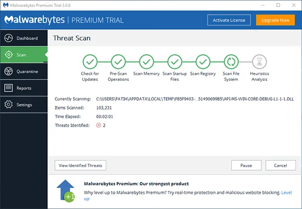 Malwarebytes Nasil Kullanilir 20 - Malwarebytes Nasıl Kullanılır