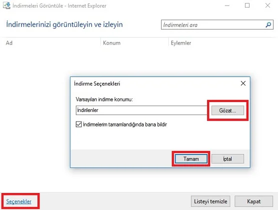 indirilen4 - İnternetten İndirilen Dosyaların Kayıt Yeri Nasıl Değiştirilir? (Resimli Anlatım)