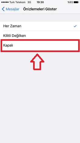 msjoniz3 - iPhone Kısa Mesaj Önizleme Nasıl Kapatılır? (Resimli Anlatım)