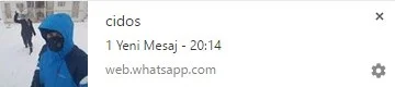 whatsbil5 - “WhatsApp Web” Masaüstü Bildirimleri Etkinleştirme ve Kullanımı (Resimli Anlatım)