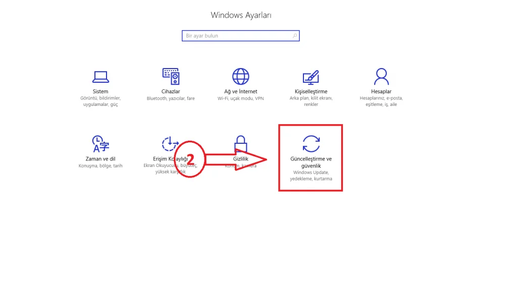 windows 10 cihazımı bul 2 - Windows 10'da Cihazımı Bul Özelliği Nasıl Aktif Edilir? (Resimli Anlatım)