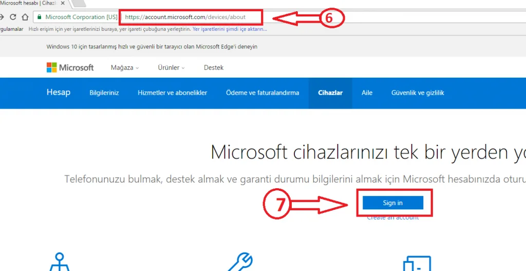 windows 10 cihazımı bul 5 - Windows 10'da Cihazımı Bul Özelliği Nasıl Aktif Edilir? (Resimli Anlatım)