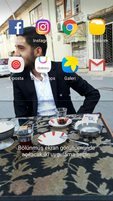 2 20 - Samsung Telefonlarda Ekranı İkiye Bölme (Resimli Anlatım)