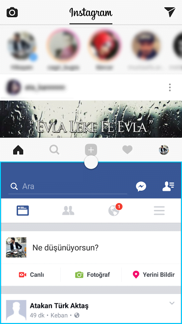 3 16 - Samsung Telefonlarda Ekranı İkiye Bölme (Resimli Anlatım)