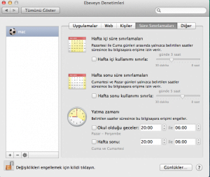 8 8 - MAC OS İŞLETİM SİSTEMİNDE EBEVEYN HESABI AÇMA ve AYARLARI NASIL YAPILIR? (RESİMLİ ANLATIM)