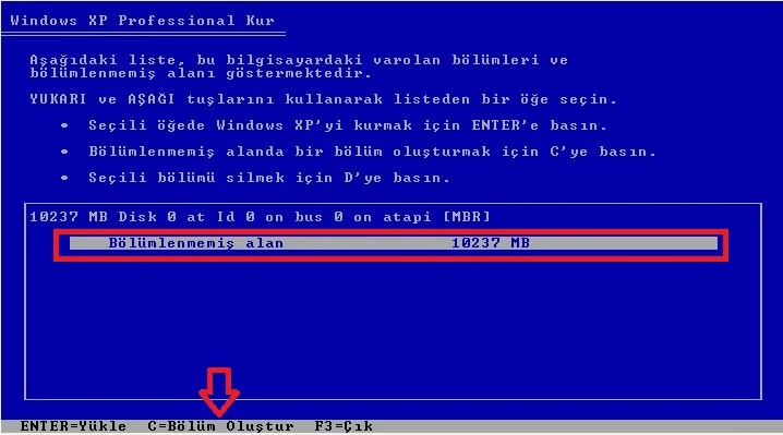 - Windows XP Temiz Kurulum Nasıl Yapılır? (Resimli Anlatım)