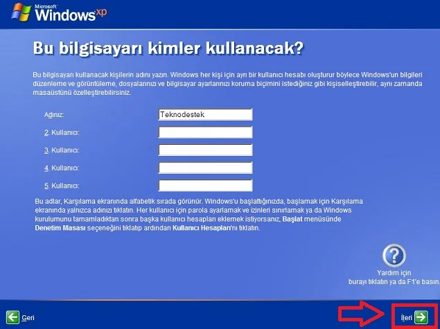 - Windows XP Temiz Kurulum Nasıl Yapılır? (Resimli Anlatım)