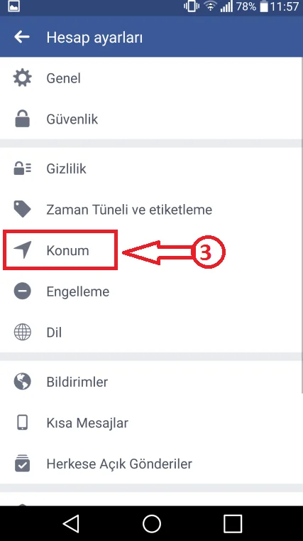 yakınlardaki kişiler 3 - Facebook Yakınlardaki Kişiler Ayarları Nasıl Yapılır? (Resimli Anlatım)