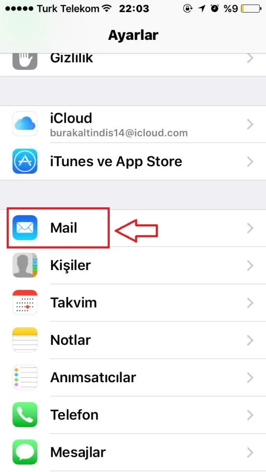 3 16 - iPhone'da Gmail Hesabı Nasıl Eklenir? (Resimli Anlatım)