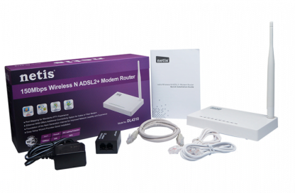 1 6 - Netis DL-4323 Modem Kurulumu ve Kablosuz Ayarları