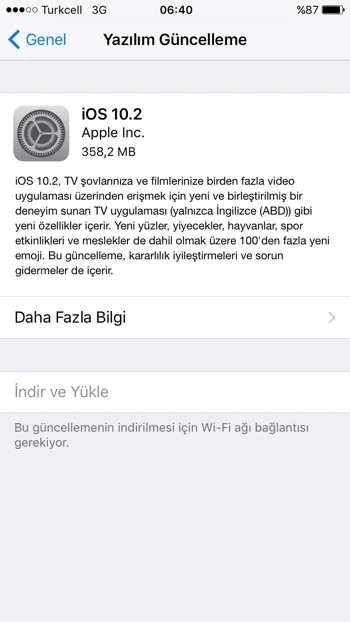 6 - iPhone'da iOS Güncellemeleri Nasıl Denetlenir? (Resimli Anlatım)