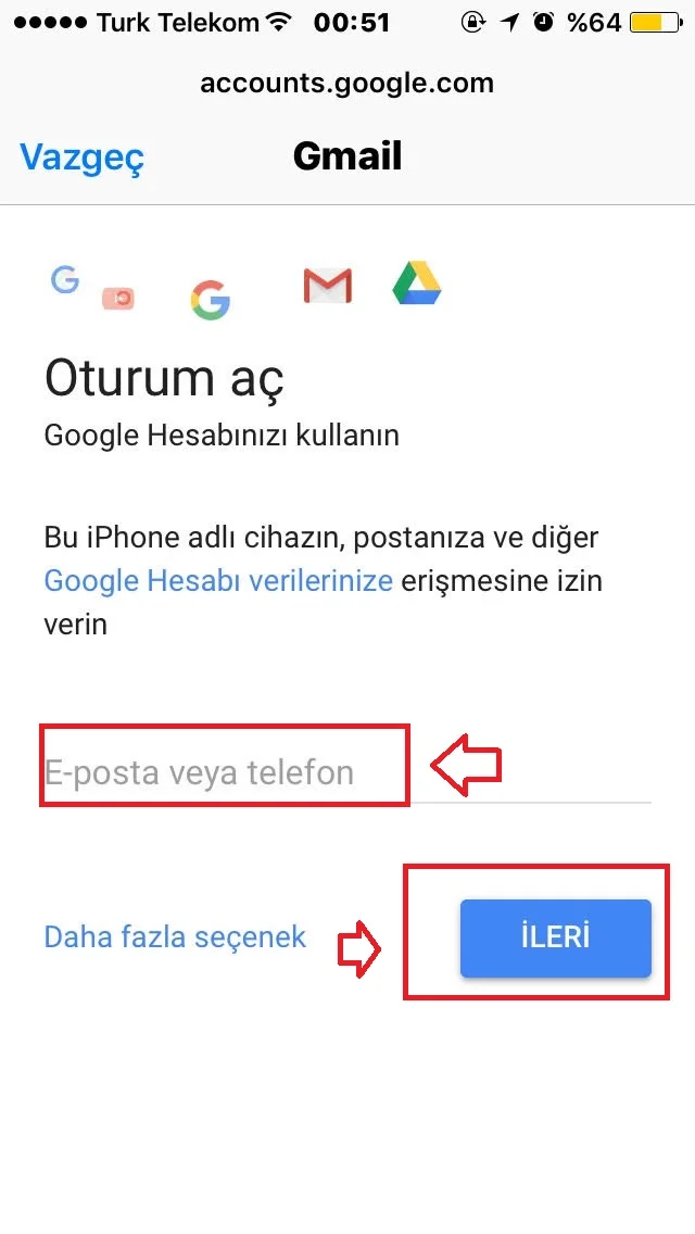 7 3 - iPhone'da Gmail Hesabı Nasıl Eklenir? (Resimli Anlatım)