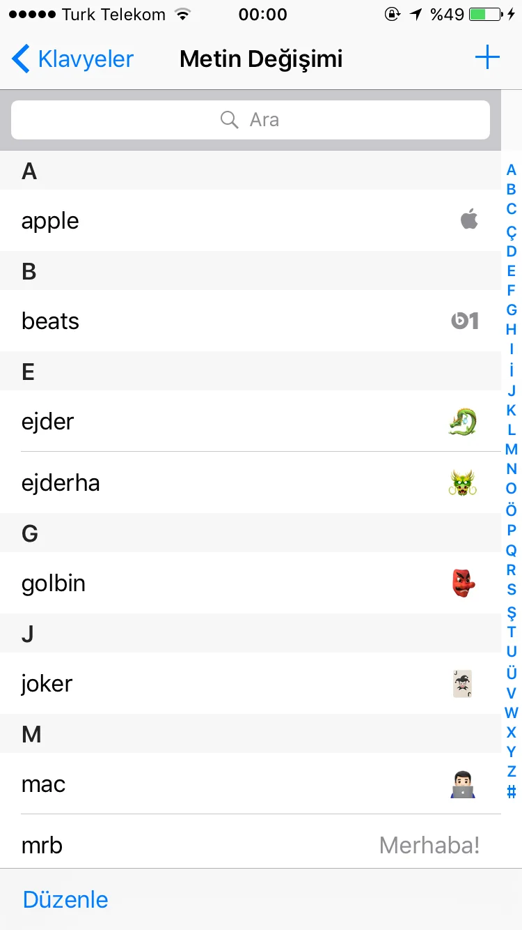 7 - iPhone Cihazlarda Yeni Emoji Ekleme Nasıl Yapılır? (Resimli Anlatım)