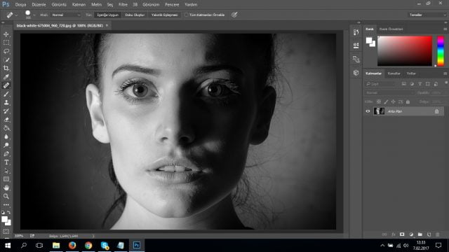 Photoshop CC ile Siyah & Beyaz Fotoğraflar Nasıl Renklendirilir? (Resimli Anlatım)