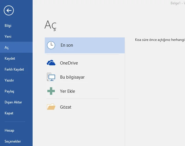 Image 1 - Microsoft Word'de Otomatik Kaydetme Nasıl Ayarlanır? (Resimli Anlatım)
