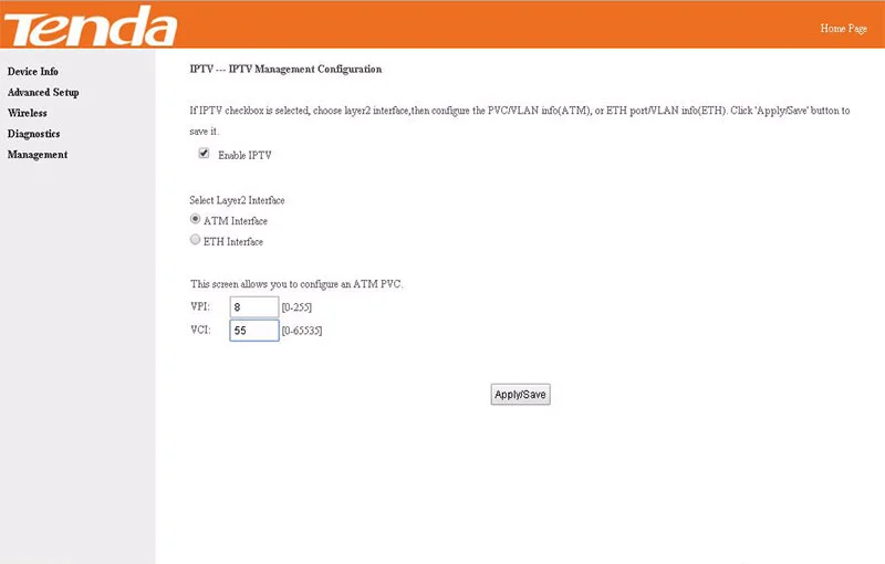 'Tenda D151' ve 'Tenda D301' Modem Kurulumu ve Tivibu Ayarları Nasıl Yapılır? Tivibu Ayarları Nasıl Yapılır 6