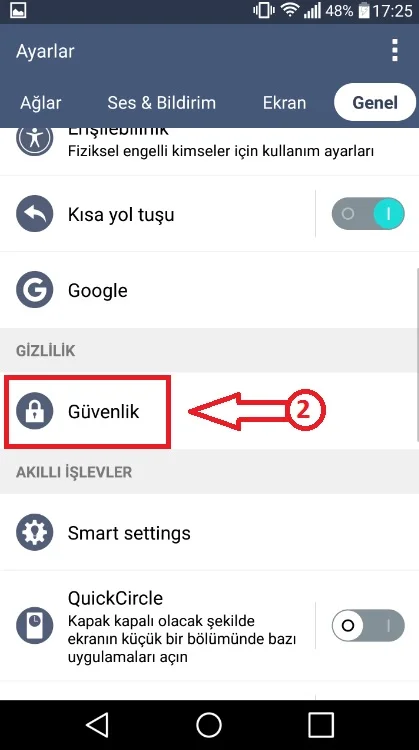 hafıza kartı şifreleme 2 - LG Akıllı Telefonlarda Hafıza Kartı Nasıl Şifrelenir? (Resimli Anlatım)