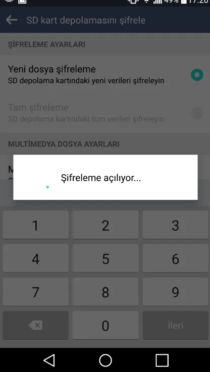 hafıza kartı şifreleme 7 - LG Akıllı Telefonlarda Hafıza Kartı Nasıl Şifrelenir? (Resimli Anlatım)