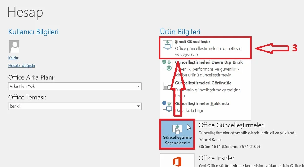 office nasıl güncelleştirilir 4 - Microsoft Office Nasıl Güncelleştirilir? (Resimli Anlatım)