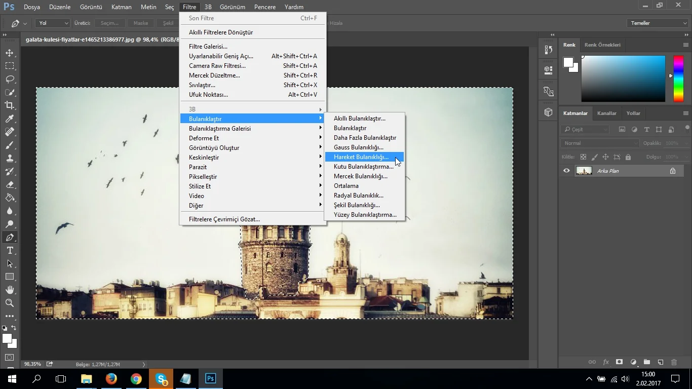 photoshop cc bulaniklastirma yalları 07 - Photoshop CC Bulanıklaştırma Yöntemleri Nelerdir ve Nasıl Yapılır? (Resimli Anlatım)