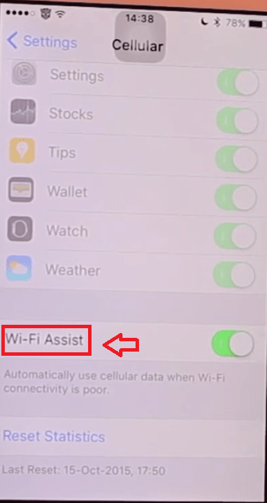 Wi-Fi Assist Nedir? Ne İşe Yarar? Nasıl Etkinleştirilir? (Resimli Anlatım) 4 12 - Wi-Fi Assist Nedir? Ne İşe Yarar? Nasıl Etkinleştirilir? (Resimli Anlatım)