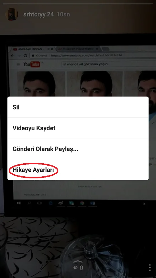 3 3 - Instagram'da Hikaye Gizleme (Resimli Anlatım)