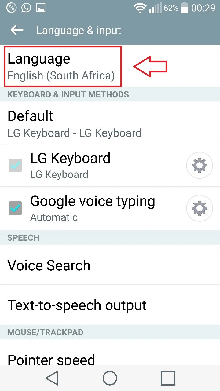 Android Telefonlarda Dil Ayarı Nasıl Türkçe Yapılır Resimli Anlatım 5 - 'Android' Telefonlarda Dil Ayarı Nasıl 'Türkçe' Yapılır? (Resimli Anlatım)