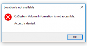 Windows'ta 'System Volume Information' Klasörü Nedir? (Resimli Anlatım)