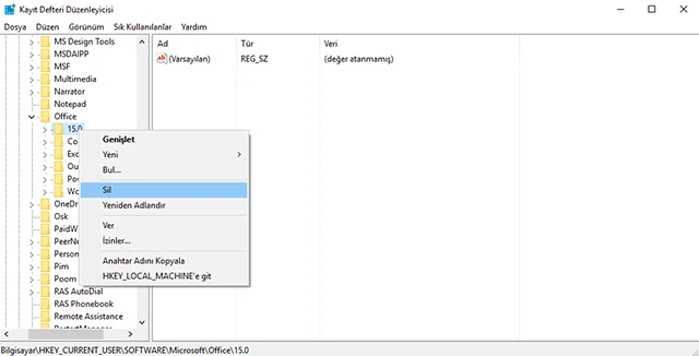 outlook search bolumu calismiyor 02 - Microsoft Outlook'ta Arama (Search) Sorunu ve Çözümü (Resimli Anlatım)