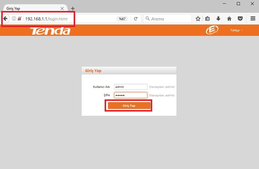 Tenda V300 Modem Kurulumu Hakkında