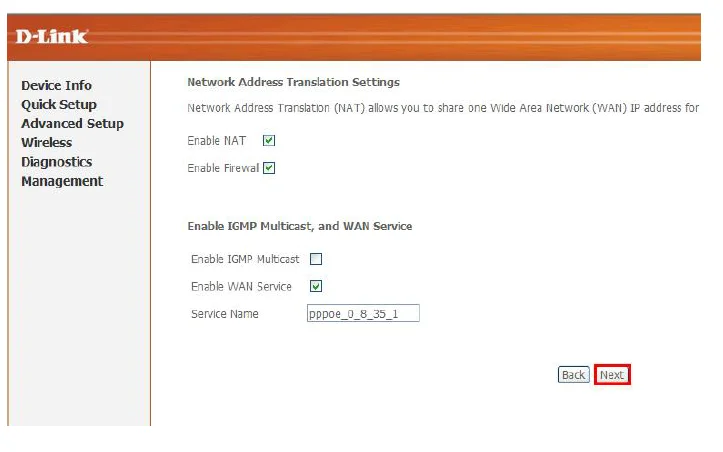 D Link DSL 2640U HW C1 Modem Kurulumu ve Kablosuz Ayarlar 7 - D-Link DSL-2640U HW C1' Modem Kurulumu ve Kablosuz Ayarlar (Resimli Anlatım)