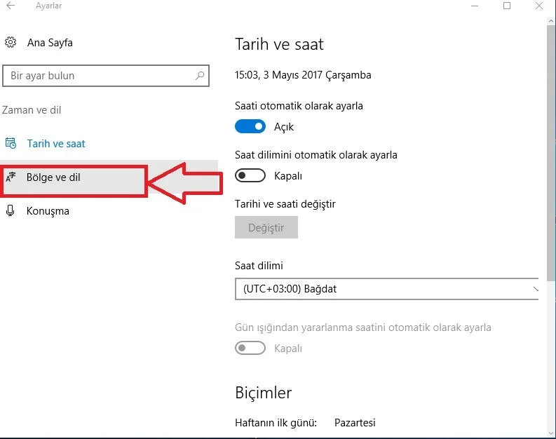Windows 10 Dil Değiştirme Nasıl Yapılır 3 - Windows 10 Dil Değiştirme Nasıl Yapılır? (Resimli Anlatım)