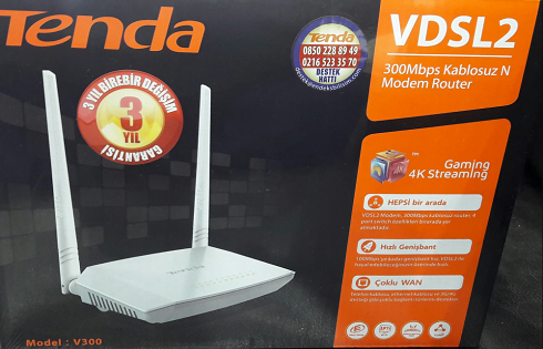 Tenda V300' Kablosuz MAC Filtreleme (Resimli Anlatım)