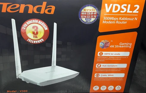 Tenda V300' Kablosuz MAC Filtreleme (Resimli Anlatım)