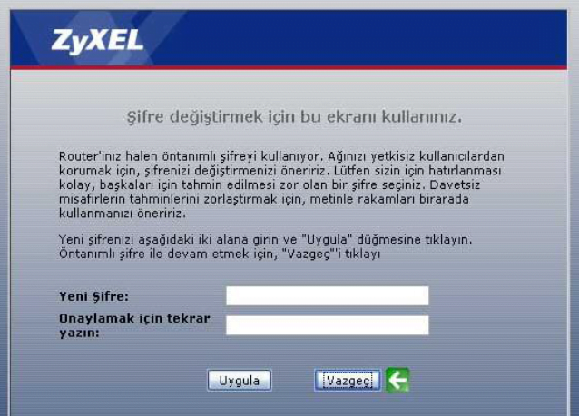 ZyXEL P 2812H Modem Kurulumu ve Kablosuz Ayarlar 4 - ZyXEL P-2812H' Modem Kurulumu ve Kablosuz Ayarlar (Resimli Anlatım)