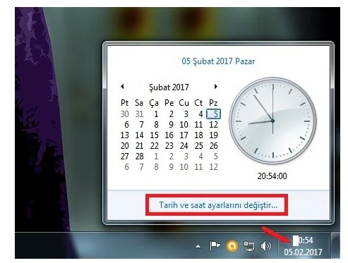 Bilgisayarın Saati Sürekli Değişiyor Sorunu ve Çözümü 1 - Bilgisayarın Saati Sürekli Değişiyor' Sorunu ve Çözümü (Resimli Anlatım)