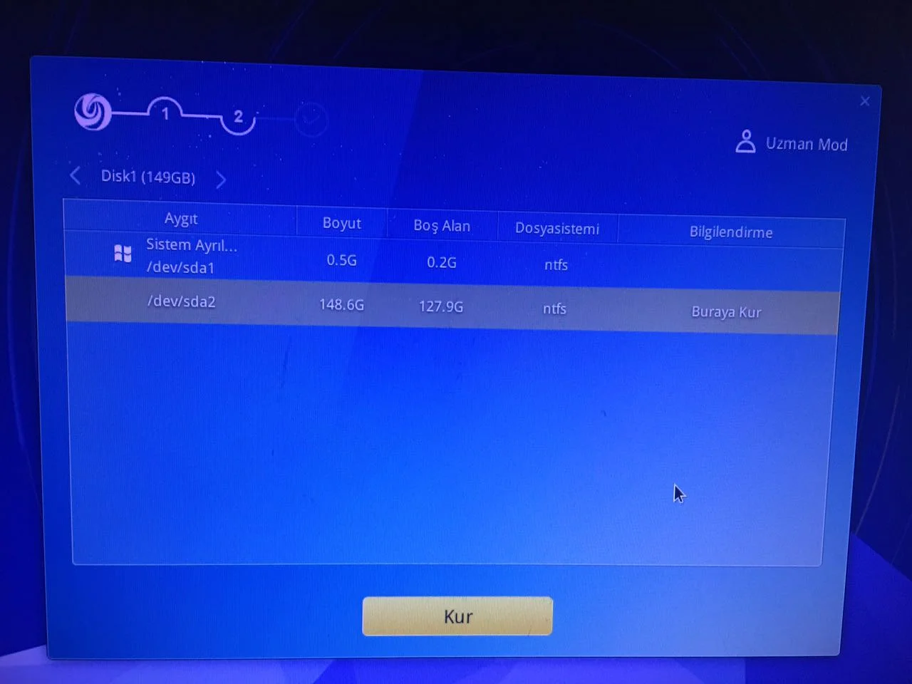 Deepin Linux Kurulumu 5 - Deepin Linux' Kurulumu (Resimli Anlatım)