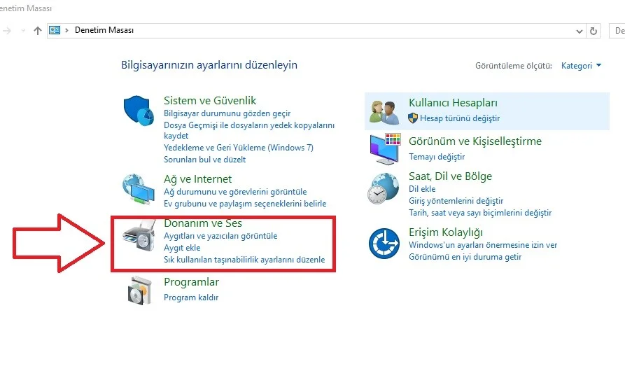 Windows 10 Yazıcı Printer Paylaşımı 2 - Windows 10 Yazıcı (Printer) Paylaşımı (Resimli Anlatım)