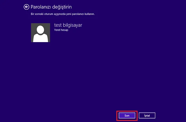 Windows 8.1 Parola Kaldırma 7 - Windows 8.1' Parolası Nasıl Tamamen Kaldırılır? (Resimli Anlatım)