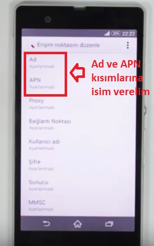 Sony Xperia Z İnternet Ayarları 6 1 - ‘Sony Xperia Z’ İnternet Ayarları (Resimli Anlatım)
