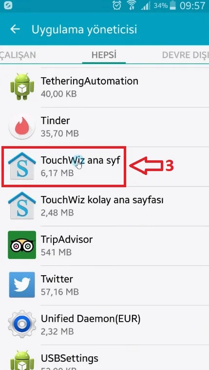 touchwiz hatası ve çözümü 4 1 - Samsung Akıllı Telefonlarda 'Touchwiz Durduruldu' Hatası ve Çözümü