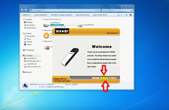 Tenda W311MI Wireless N 150Mbps' USB Adaptör Kurulumu (Resimli Anlatım) 'Tenda W311MI Wireless N 150Mbps' USB Adaptör Kurulumu (Resimli Anlatım)
